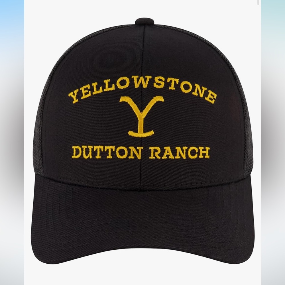 Yellowstone Hat, Black new